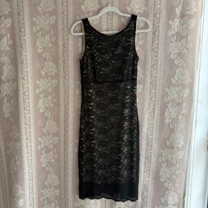 Paige Women's Black and Tan Dress